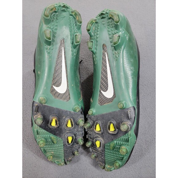 Nike Vapor‎ Elite Football Cleats Shoes Mens US 14 Green Yellow 534771-012 main image 6